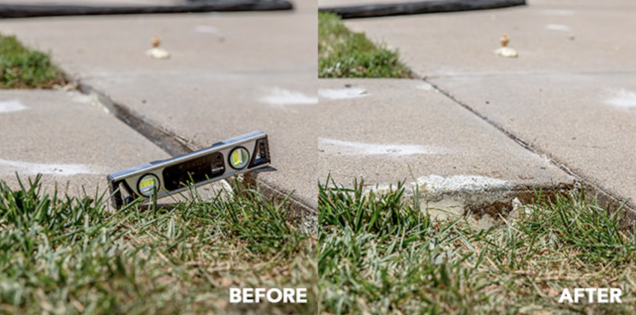 fixed uneven sidewalk, quick repair, free quote